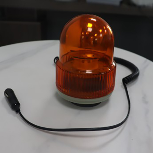 Orange Magnetic Rotating Beacon Light