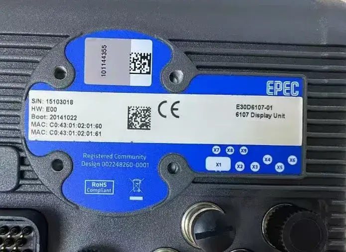 EPEC 6107 Industrial Display Unit